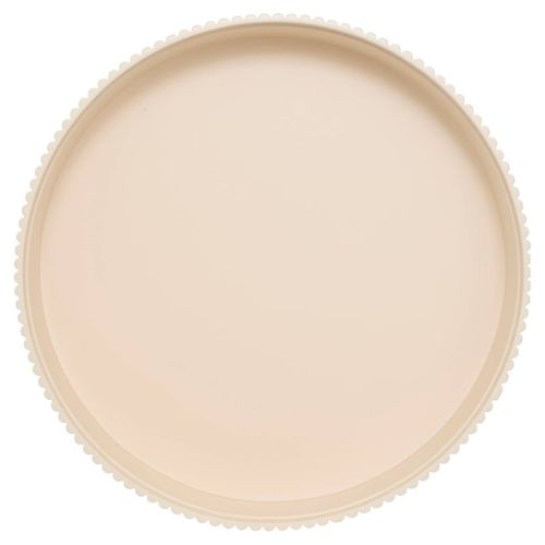 Table D'appoint Table à Café Basse Coloris Ivoire - Diamètre 45 X Hauteur 40,5 Cm