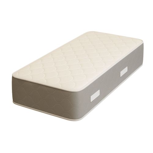 Matelas Latex Ferme 80x200x23 Cm Avec Alèse 100% Coton Et 7 Zones De Confort