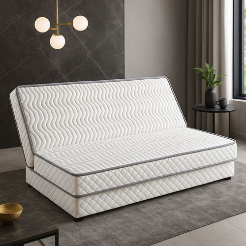Matelas Ferme Clic Clac 140x190 Cm 10 Cm Rembourrage 100% Polyester 100% Polyuréthane