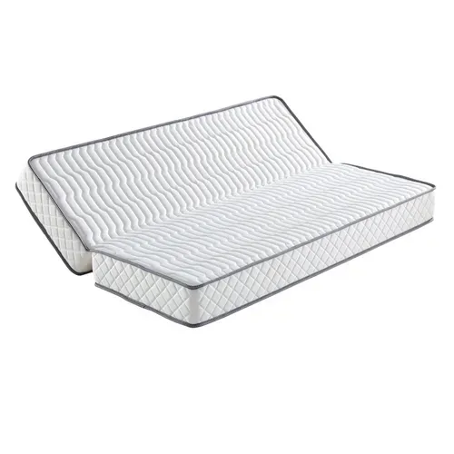 Matelas Ferme Clic Clac 140x190 Cm 15 Cm 5 Zones De Confort Rembourrage 100 % Polyester