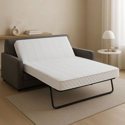 Matelas Tres Ferme BZ 140x200 10 Cm 3 Cm Memoire De Forme 60 Kg/m3 Mousse Haute Densite 34 Kg/m3