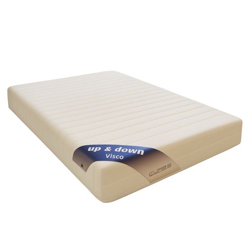Matelas Mousse 140x200 Mousse à Mémoire De Forme 55 Kg/m3 - Hauteur 20 Cm - Soutien Ferme