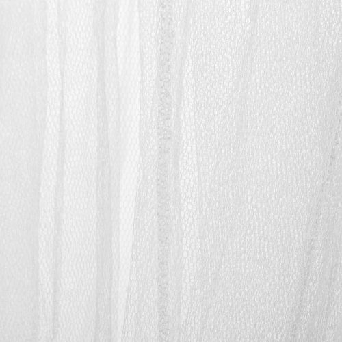 Ciel De Lit Pour Enfant Demoiselle - H. 250 Cm - Argent Gris Clair