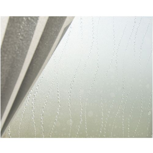 Film Décoratif Pour Vitre Vitrostatique Bulle - 150 X 45 Cm - Transparent