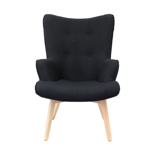 Fauteuil De Salon Scandi Helsinki - Noir
