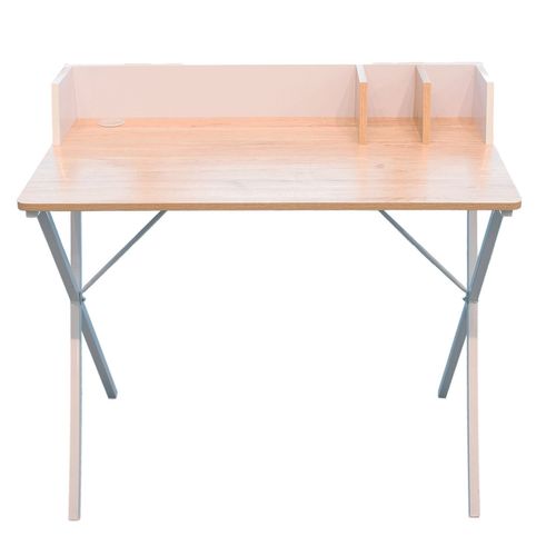 Bureau Industriel Brice - L. 90 X L. 84 Cm - Blanc