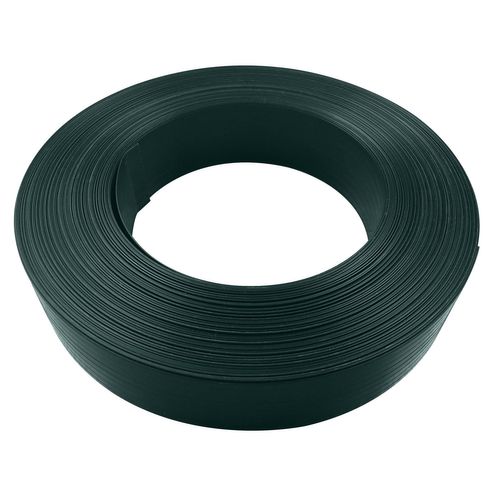 Kit De Lamelle Occultante Pvc Avec Clip De Fixation De 50 M Pour Grillage Rigides - Vert