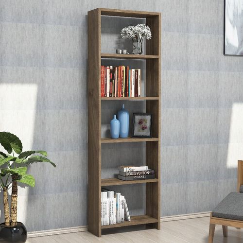 Bibliothèque New 160 Cm - Marron Noix