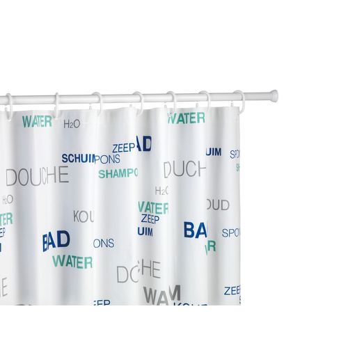 Barre De Douche Télescopique En Aluminium - Blanc