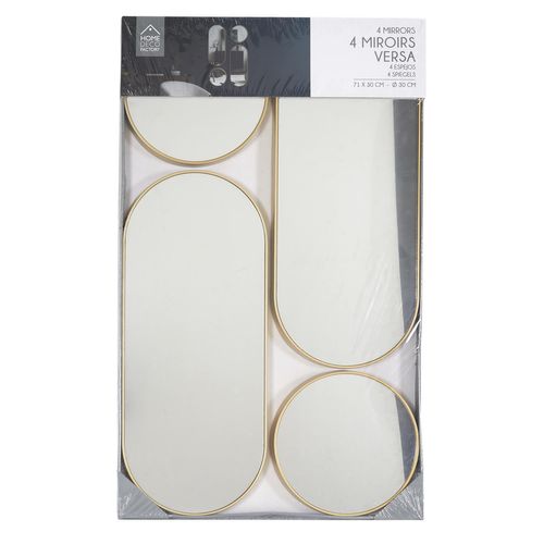Lot Rodier : 4 Pièces (miroir, Porte-clés, Trousse, Portefeuille) - Neuf Sans étiquette - Couleur Beige/marron
