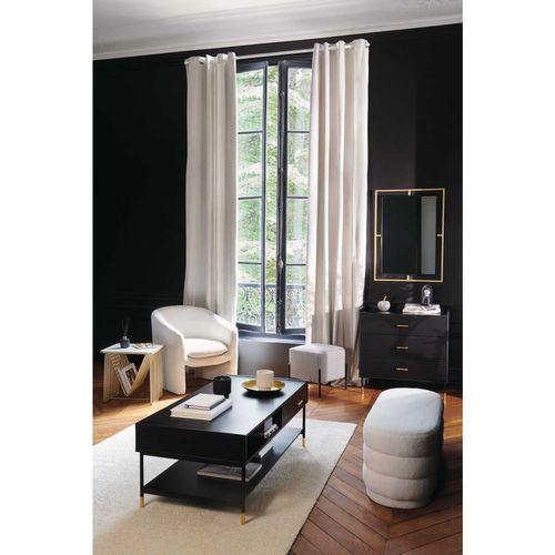 Banc 2 Places En Bouclette - Blanc