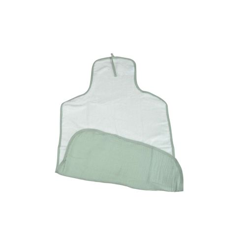 Matelas à Langer Nomade En Gaze De Coton - Céladon