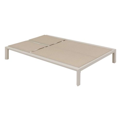 Lit De Piscine Double Evasion En Aluminium - Argile
