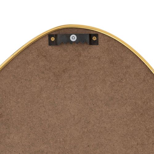 Miroir Forme Organique - 40 X 60 Cm - Doré