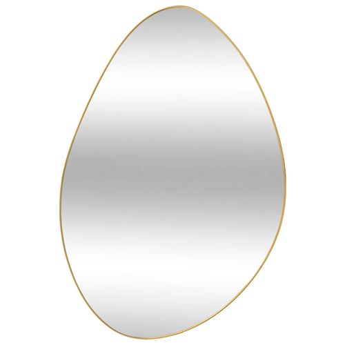 Miroir Forme Organique - 40 X 60 Cm - Doré