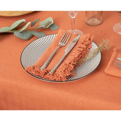Jupe De Table à Franges Dorée - Décoration Élégante Pour Table Ronde Ou Rectangulaire, Parfaite Pour Fêtes Et Événements