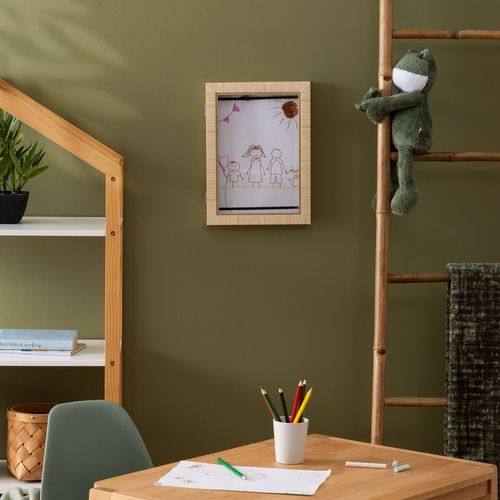 Cadre à Dessin En Bois Thea - Beige