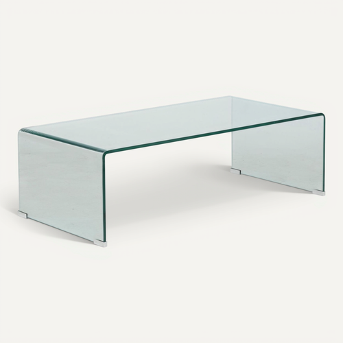 Table Basse Rectangulaire En Verre Lenia - Transparent
