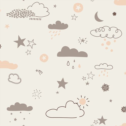 Parure De Couette 140 X 200 "ours" Réversible 100% Coton / 57 Fils/cm² - Multicolor - 140x200 Cm
