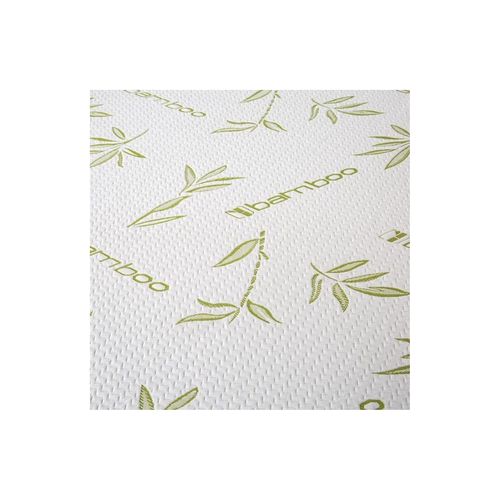 Protège Matelas "bambou" Imperméable 180 X 200 Cm "king Size" Bonnet 35 Cm - Blanc - 180x200 Cm