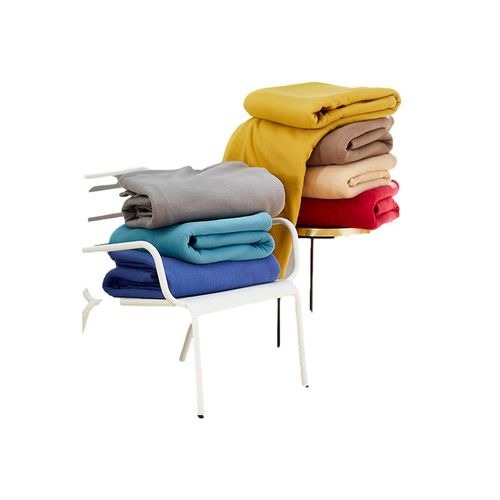 Couverture Polaire "teddy Non Feu - Norme Nf En Iso 12952" - 220x240 Cm