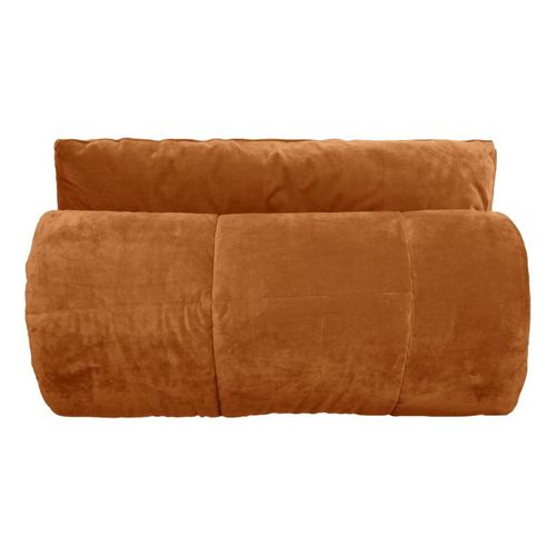 Couvre Lit Velours Matelassé "moki"- Vent Du Sud - Moki Camel - 180 X 240 Cm