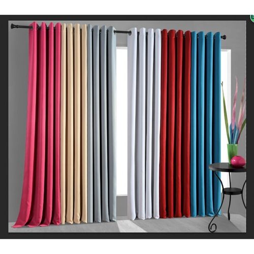 Lot De 2 Rideaux Occultant 140 X 260 Cm "night" Bleuet - Bleu - 140x260 Cm