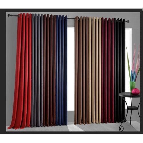 Lot De 2 Rideaux Occultant 140 X 260 Cm "night" Bleuet - Bleu - 140x260 Cm