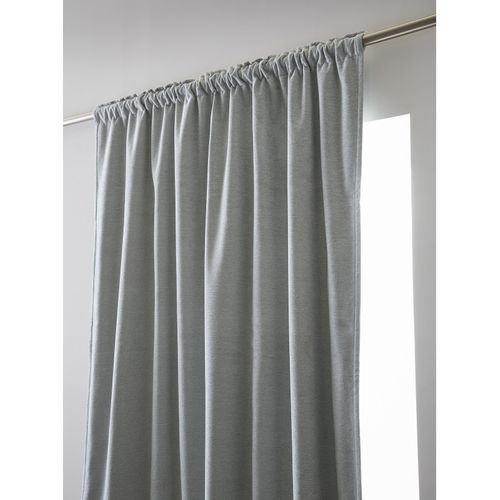 Rideau Occultant Phonique Et Thermique Doublé Polaire 100% Opaque - Vert Clair - 140x260 Cm