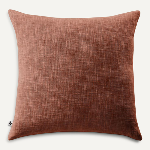 Coussin Déhoussable "sixtine" 60 X 60 Cm - Terracotta - 60x60 Cm