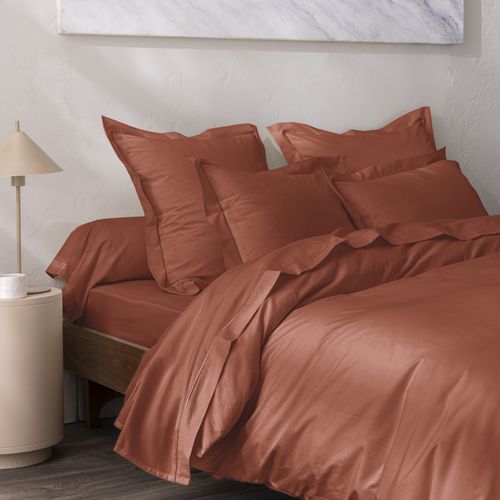 Housse De Couette Percale De Coton Peigné "julian" Toutes Dimensions