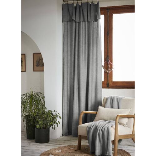 Rideau Ajustable + 8 Anneaux Pince 140 X 270 Cm "lysandre" Lyocel