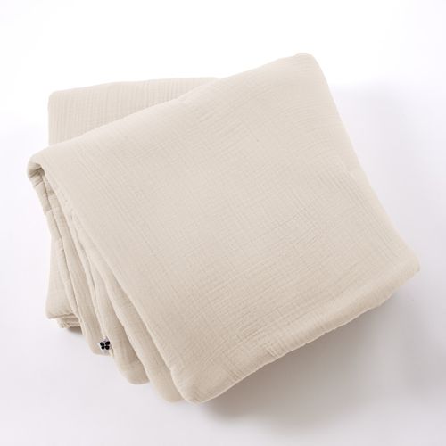 Bout De Lit "ina" 90 X 220 Cm "quadruple Gaze De Coton"