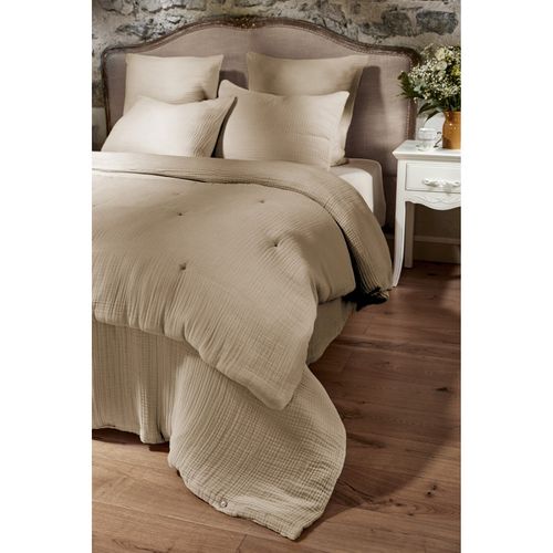 Bout De Lit "ina" 90 X 220 Cm "quadruple Gaze De Coton"