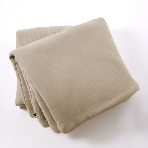 Bout De Lit "ina" 90 X 220 Cm "quadruple Gaze De Coton"