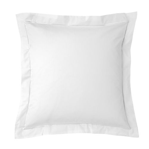 Parure De Draps 4 Pièces Percale De Coton Peigné "julian" Pour Lit 140 X 190 Cm