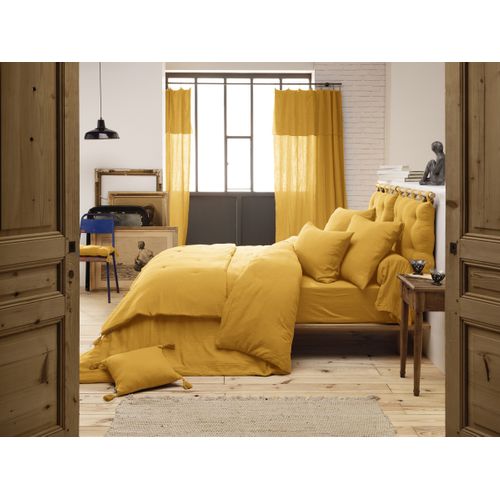 édredon 150 X 150 Cm – Double Gaze De Coton – Safran