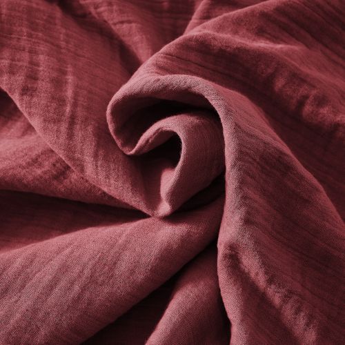 Cache-sommier 140 X 190 Cm – Double Gaze De Coton 125 G/m² – Gaïa Bordeaux