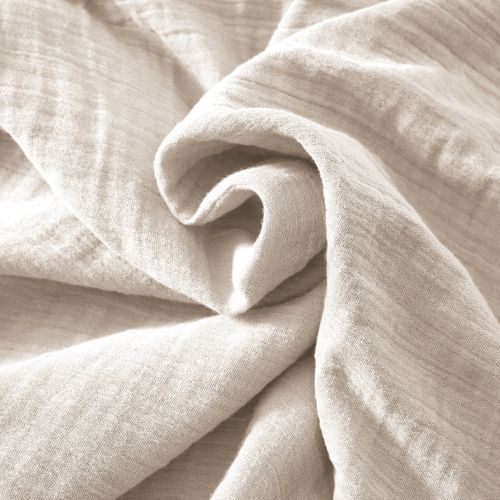 Housse De Couette 260 X 240 Cm – Double Gaze De Coton –  Gaïa  Pampa
