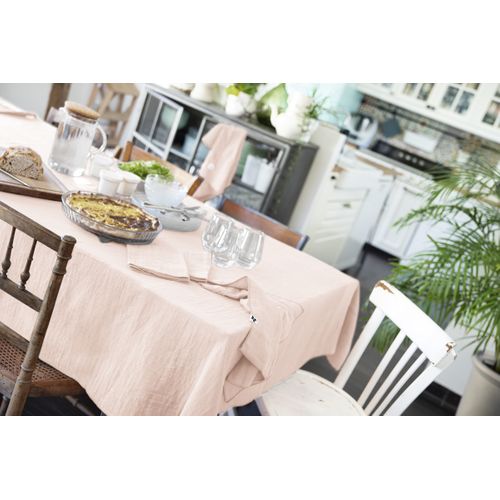 Nappe Rectangulaire 150 X 350 Cm – Double Gaze De Coton – Gaïa Guimauve