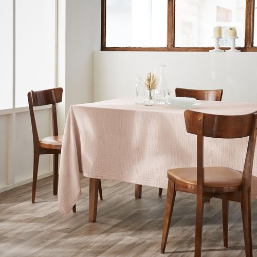 Nappe Rectangulaire 150 X 350 Cm – Double Gaze De Coton – Gaïa Guimauve