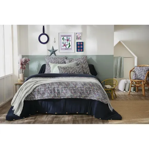 Bout De Lit 90 X 200 Cm – Gaze De Coton Imprimée Malia