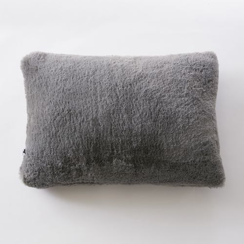 Coussin Déhoussable 40 X 60 Cm – Polyester Imitation Fourrure Sven Loup