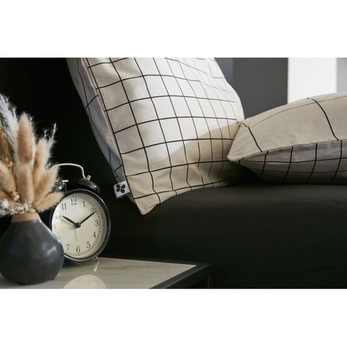 Housse De Couette 140 X 200 Cm + 1 Taie D’oreiller 63 X 63 Cm – Coton 57 Fils – Carrie Pampa