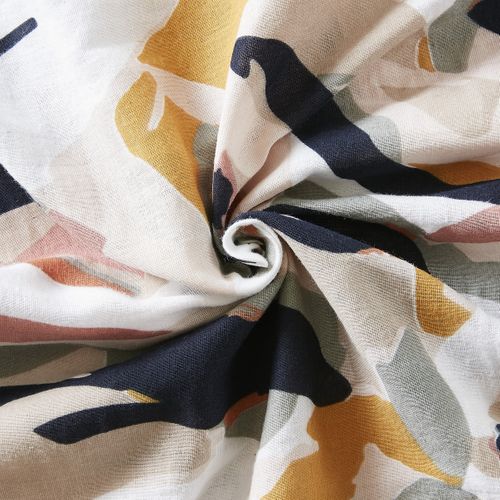 Bout De Lit 90 X 200 Cm – Double Gaze De Coton Imprimée – Julia