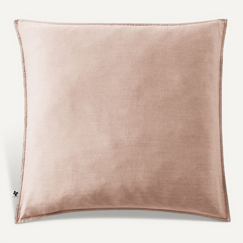 Taie D’oreiller 63 X 63 Cm — Lyocell Uni Lysandre — 120 Fils - Blush