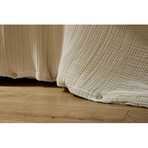 Housse De Couette 240 X 220 Cm Quadruple Gaze De Coton 220 G/m² Bella Pampa