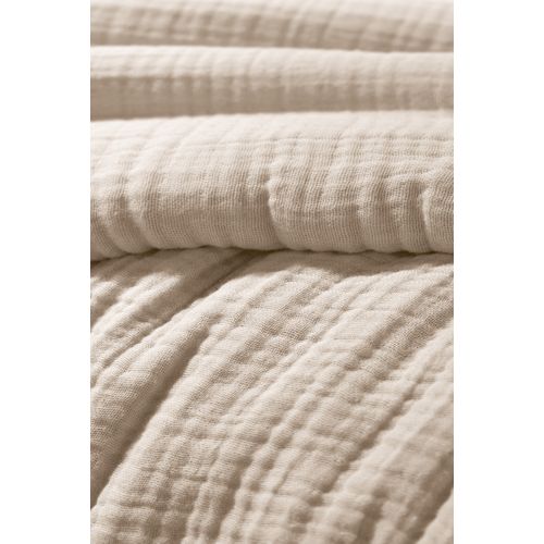 Housse De Couette 240 X 220 Cm Quadruple Gaze De Coton 220 G/m² Bella Pampa