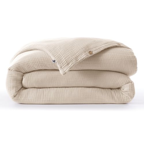Housse De Couette 240 X 220 Cm Quadruple Gaze De Coton 220 G/m² Bella Pampa