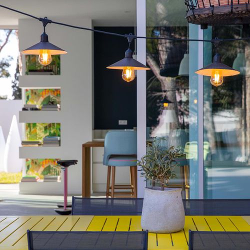 Guirlande Solaire Vinty 10 Ampoules 6m